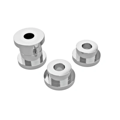 Abbildung von AIRCMT CNC Solid Billet Lenkerbuchsen, kompatibel mit Harley Softail Dyna Sportster 19842016, Low Rider, Street Bob, CVO, Super Glide, Wide Switchback, Fat Daytona, Sturgis