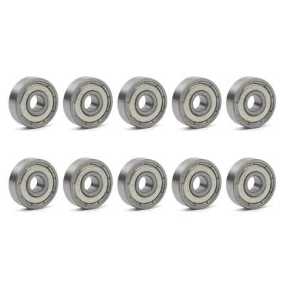 Abbildung von Unxuey 6x19x6 mm Stahl Rillenkugellager Modell 626ZZ Longboard Lager Packung mit 10 Stück