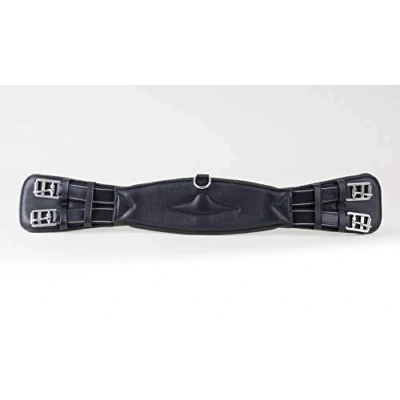 Abbildung von Rhinegold 0 Softee Comfort Dressage Girth 32 Black Gurt, Schwarz, 81,3 cm (32 Zoll)