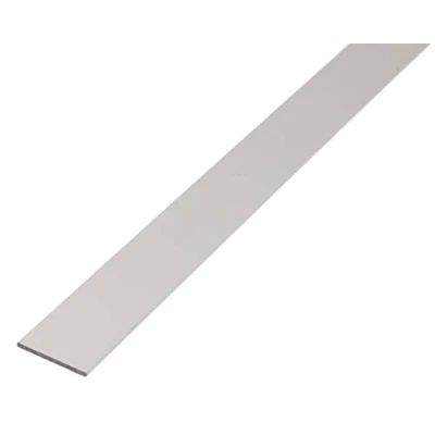 Abbildung von Alberts 471729 Flachstange Aluminium, silberfarbig eloxiert 1000 x 50 3 mm