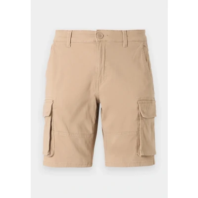 Abbildung von ONLY &amp; SONS Herren Cargo Short ONSCAM Stage Regular Fit Schwarz Grün Beige, Größe:S, Farbe:Chinchilla 22016689