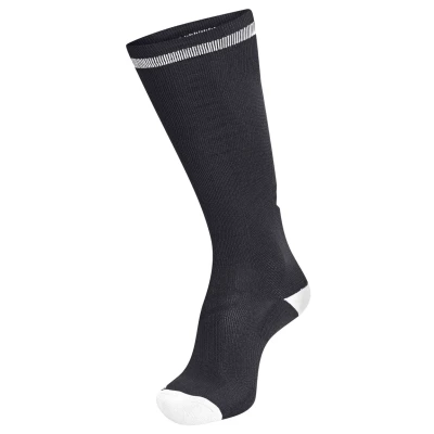 Abbildung von Hummel Elite Indoor Kniestrümpfe, Größe: 36 38, Black/red