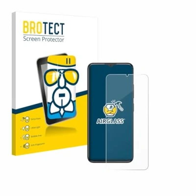 Abbildung von BROTECT Schutzglas für ZTE Blade A34 Schutzfolie Panzer Folie Glas [Extrem Kratzfest 9H, Anti Fingerprint, Ultra Transparent]