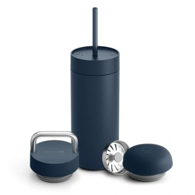 Abbildung von FELLOW Carter Bundle (16oz Move, Carry, Cold lid w/Straw), Stone Blue