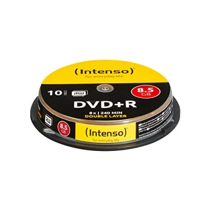 Abbildung von Intenso DVD Rohling DVD+R DL, 8,5 GB, beidseitig beschreibbar