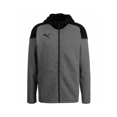 Abbildung von Puma Teamcup Casuals Sweatjacke, Herren, Größe: Small, Medium gray heather
