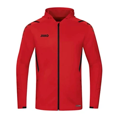 Abbildung von JAKO Challenge Trainingsjacke, Herren, Größe: 46/48, Rotschwarz