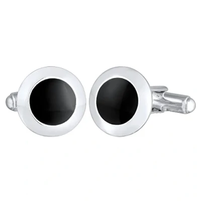 Abbildung von Kuzzoi Classic CHIC Manschettenknopf, Herren, Größe: One Size, Silber