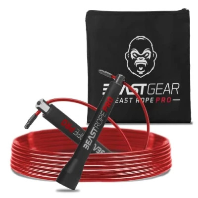 Abbildung von Beast Gear Springseil Erwachsene Fitness Jump Rope &quot;Profi&quot; Indoor /Outdoor Sprungseil für Ausdauer, Abnehmen, Boxen, Sport, MMA, Cardio