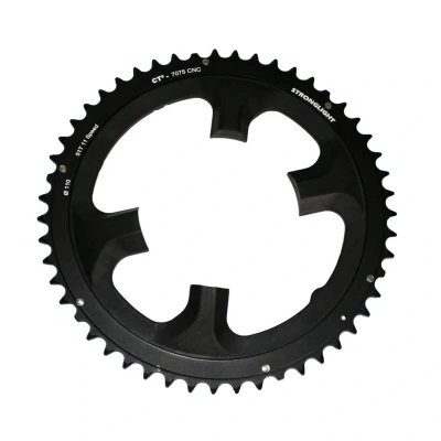 Abbildung von Stronglight Kettenblatt Dura Ace 110mm komp FC 9000+DI2 außen 49Z 11fach Alu
