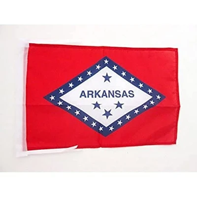 Abbildung von AZ FLAG Flagge Arkansas 45x30 cm Mit Kordel Bundesstaat Fahne 30 x 45 Flaggen