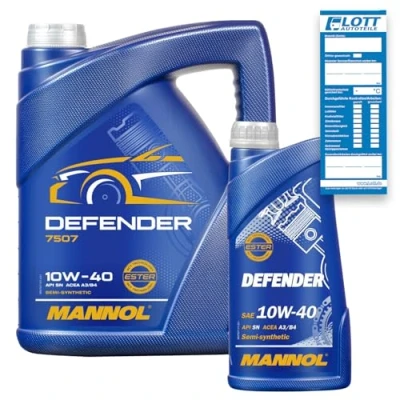 Abbildung von MANNOL 6L MOTORÖL Defender 10W 40 10W40 MOTORENÖL MN7507 5