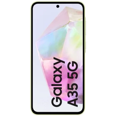 Abbildung von Samsung Galaxy A35 5G 128GB A356 Gelb mit Vodafone Vertrag unbegrenzt telefonieren + 35000 MB