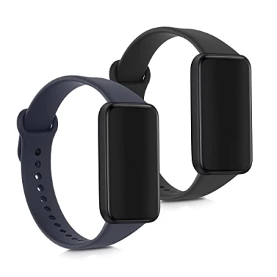 Abbildung von kwmobile Uhrenarmband 2x Sportarmband für Xiaomi Redmi Smart Band Pro, Armband TPU Silikon Set Fitnesstracker