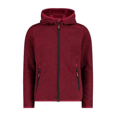Abbildung von CMP FIX HOOD Fleecejacke für Kinder, Größe: 140, Anemone antracite