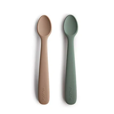 Abbildung von Mushie Baby Löffel Thyme Natural