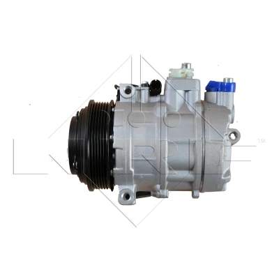 Abbildung von NRF EASY FIT 32053 Kompressor 7SBU16C 12 PAG 46 mit Kompressoröl, Dichtring MERCEDES BENZ: Sprinter 4 T Pritsche/Fahrgestell