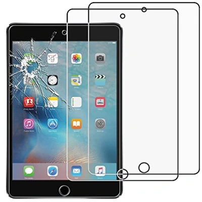 Abbildung von ebestStar {2 Stück) Panzer Schutz Glas für iPad Mini 2019 (Mini 5), 4 2015, 3D Displayschutz, 9H gehärte Glas, Abgerundete, Blasenfrei