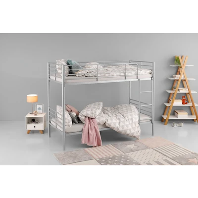Abbildung von Lüttenhütt Etagenbett &quot;Hayo, Dauerniedrigpreis, Metallbett, Stockbett&quot;, (teilbar in 2 Einzelbetten), perfekt für kleine Räume, mehrere Farben, (B/T/H) ca. 208/97/160 cm