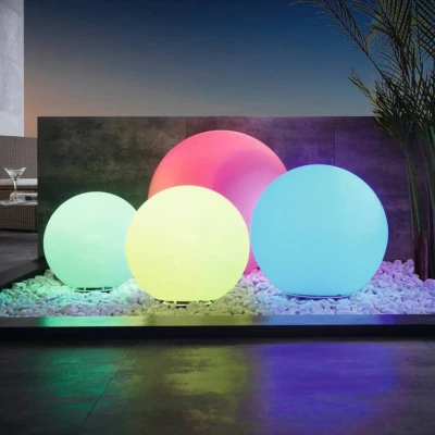 Abbildung von EGLO connect Monterolo Z LED Außendekolampe Ø39cm
