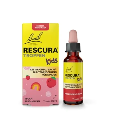 Abbildung von Bach RESCURA Kids Erdbeer Tropfen 10 ml