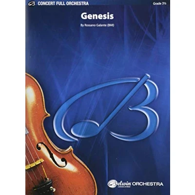 Abbildung von Genesis: Conductor Score &amp; Parts (Belwin Concert Full Orchestra)