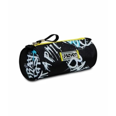 Abbildung von Seven Mäppchen, Federtasche für Schreibwaren, Etui Stiften, Kugelschreiber, Kinder, Mädchen &amp; Jungen, Grundschule, ABSTRACT GRAFFITY BOY