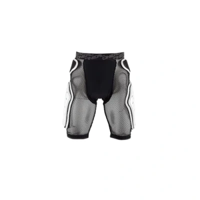 Abbildung von O&#039;NEAL Protektoren Hose Motocross Enduro Motorrad High Density Eva Schaum, Integrierte Belüftungspads, elastischer Taillenbereich Kamikaze Short Erwachsene Schwarz Weiß Größe S
