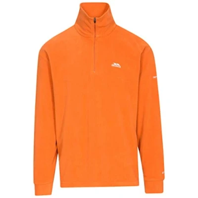 Abbildung von Trespass Masonville, Burnt Orange, XS, Ultraleichtes Microfleece 130g/m² für Herren, X Small, Orange