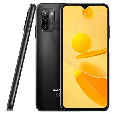 Abbildung von Ulefone Note 12P Smartphone ohne Vertrag, 7700mAh Massiver Akku DUAL SIM 4G Handy, 6,82&#039;&#039; HD+, 4GB + 64GB, 3 Karten Slot Design, Android 11, 13MP Triple Kamera, Gesichts Entsperrung GPS Schwarz