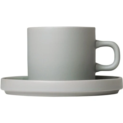 Abbildung von Blomus PILAR Mirage Grey Set 2 Kaffeetassen 4tlg.
