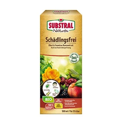 Abbildung von Substral Naturen Bio Schädlingsfrei Obst u Gemüse Konzentrat geg. Blattlaus, Spinnmilbe, weiße Fliege, etc, 500ml