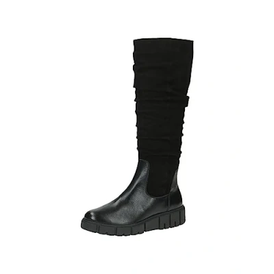Abbildung von Caprice Keilstiefel Black comb, Damen, Größe: 37, comb Schuhe