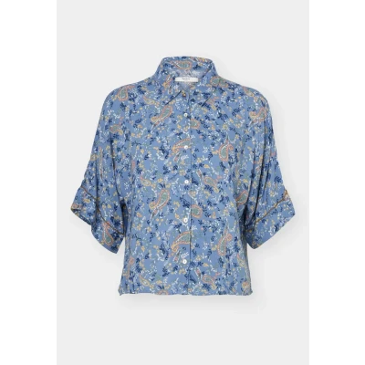 Abbildung von Pepe Jeans MERY Hemdbluse, Damen, Größe: Large, Sea blue