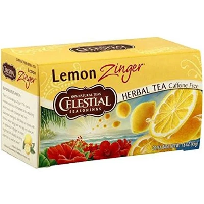 Abbildung von Celestial Seasonings Zitrone Zinger Tee 20 Beutel x 5 (5 Stück)