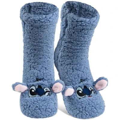 Abbildung von United Labels® Haussocken Disney Lilo &amp; Stitch Hüttensocken Sherpa Kuschelsocken