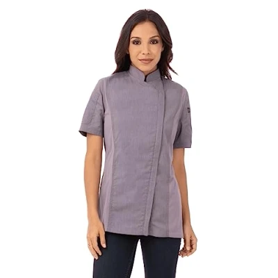 Abbildung von Chef Works Damen Bcwsz006purs Kochjacke, Violett, S EU