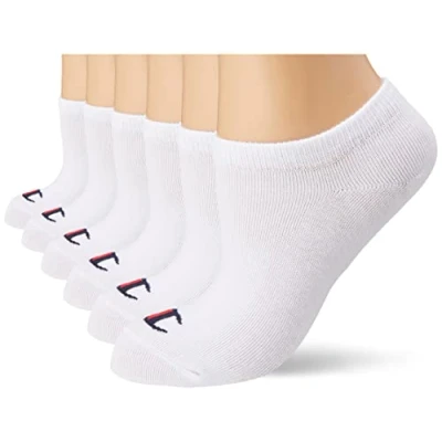 Abbildung von Champion Basic Sneaker Socks 6 PACK Unisex Sportsocken, Größe: 35 38, White