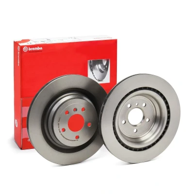Abbildung von BREMBO COATED DISC LINE 09.A961.11 Bremsscheibe 345 22 5 innenbelüftet beschichtet hochgekohlt mit Schrauben MERCEDES BENZ: GL, GLS, ML Klasse