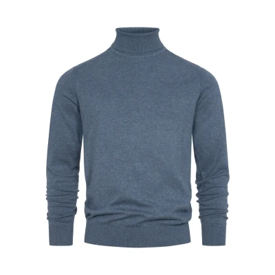 Abbildung von Indicode Jeans ELDO Strickpullover, Herren, Größe: Small, China blue mix
