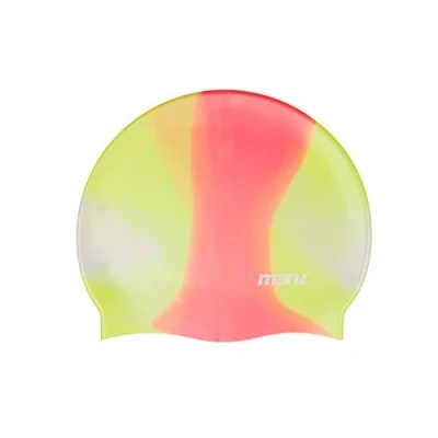 Abbildung von maru Erwachsene Badekappe Yellow/Red, One Size, A3841