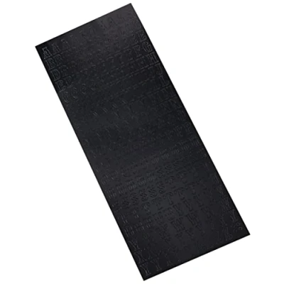 Abbildung von Anita&#039;s Konturensticker, Klebefolie, Schwarz, 29.22 x 10.55 0.070000000000000007 cm