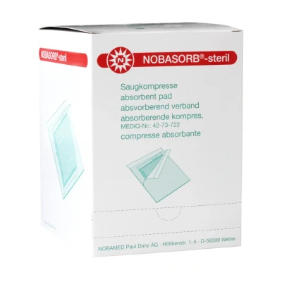 Abbildung von Nobamed Wundpflaster Nobasorb® steril (25 St), mit hoch saugfähigem Saugkörper