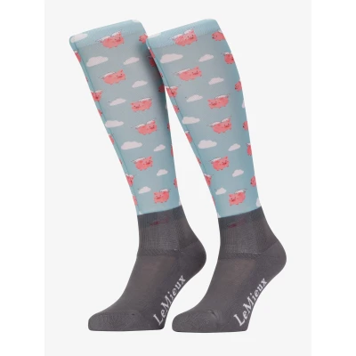 Abbildung von LeMieux Reitsocken Footsie Flying PigsVerkauft von Agradi