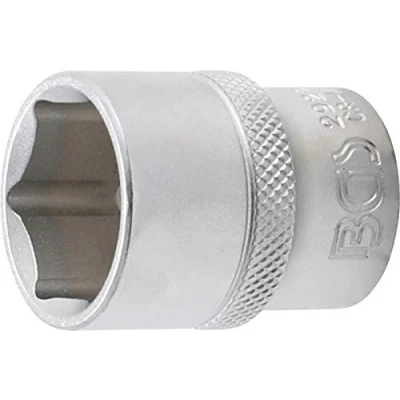 Abbildung von BGS 2922 Steckschlüssel Einsatz Sechskant 12,5 mm (1/2&quot;) SW 22
