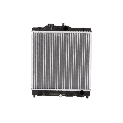 Abbildung von NRF 526356 Kühler, Motorkühlung Aluminium 350 348 26 Kühlrippen gelötet HONDA: CIVIC 6 Hatchback, CRX 3, 2