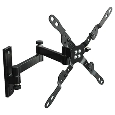 Abbildung von Drall TV Wandhalterung für Wohnmobil Camping Wohnwagen schwenbkar neigbar ausziehbar 10 42 Zoll LED LCD mit VESA 75 100 200 schwarz Modell: L52B AD6