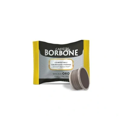 Abbildung von Caffè Borbone Gold Kaffeemischung 50 Kapseln Kompatibel mit Kaffeemaschinen der Marke Lavazza®* Espresso Point®*