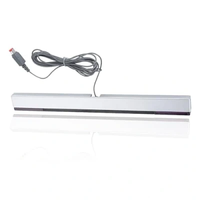 Abbildung von Dpofirs für Wii Sensorleiste, Verkabelte Infrarot IR Signal Ray Sensor Bar Signalstrahl Sensorleiste WII/WIIU, Kabellos