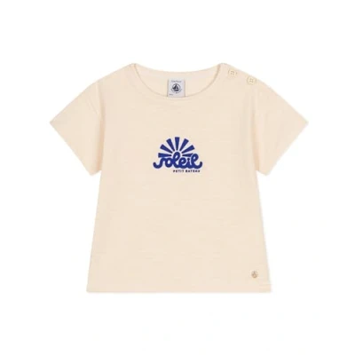 Abbildung von Petit Bateau Baby Jungen A0AKR t Shirt Damen, Avalanche, 24 Monate